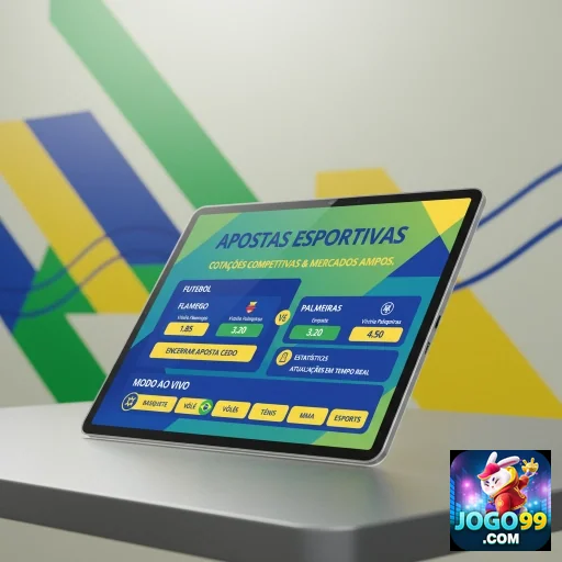 Ilustração de Cadastre-se no jogo99 e aproveite vantagens exclusivas